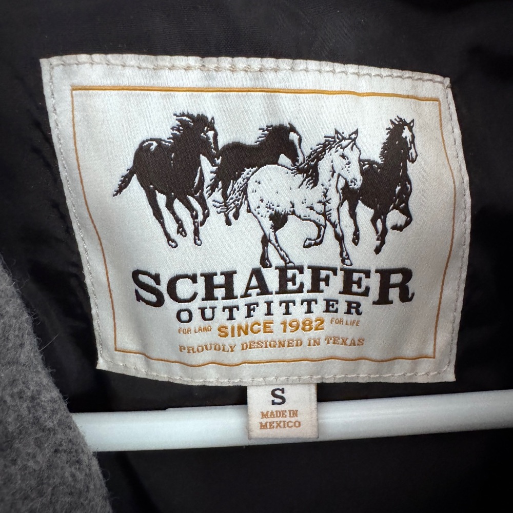 Schaefer Outfitter Gray Wool Jacket - image 3